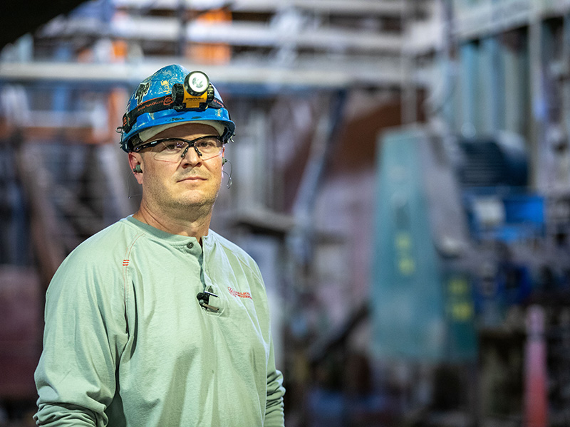 Auxilary worker at Laramie River Station