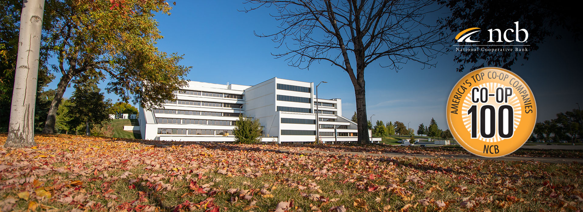 Basin Electric headquarters in fall